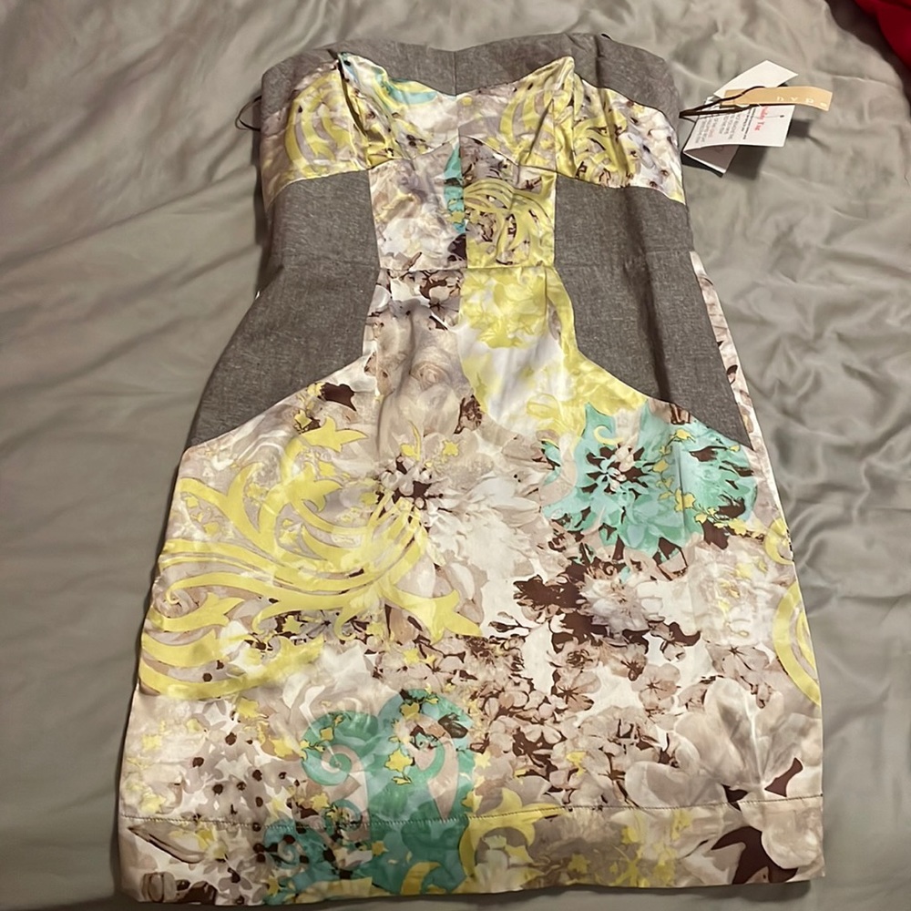 hype brand Strapless Sweetheart Dress